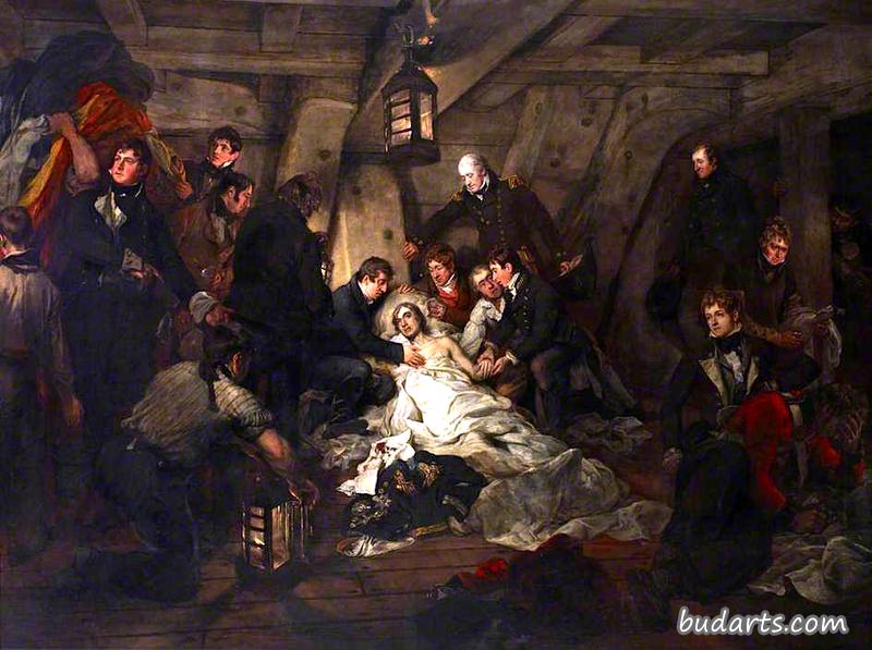 纳尔逊之死，1805年10月21日