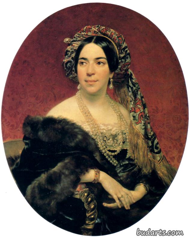沃尔孔斯卡娅公主画像