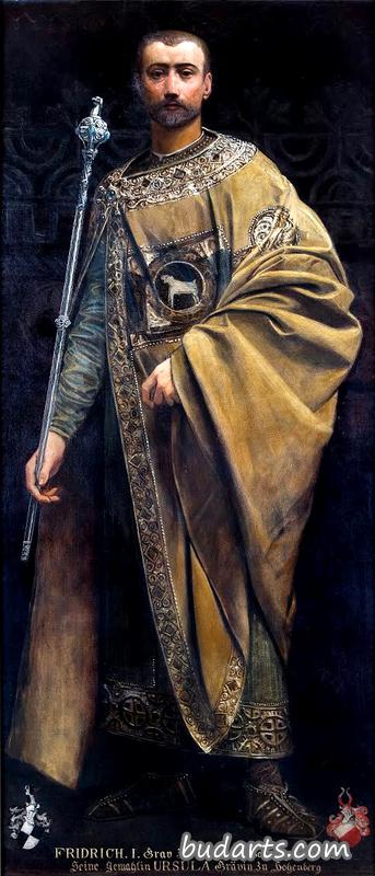 弗里德里希一世的肖像，佐伦伯爵