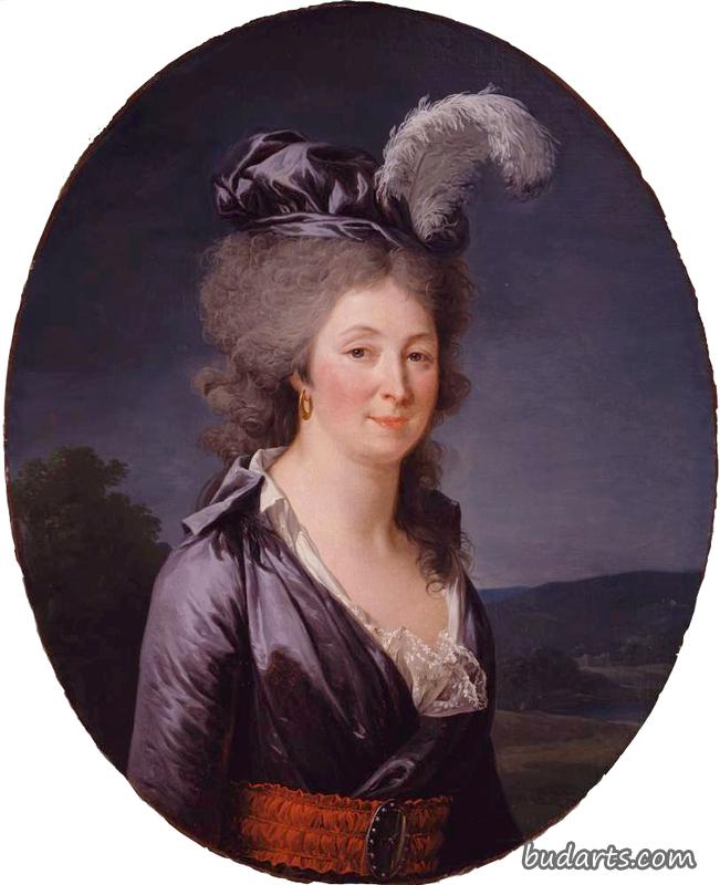 拉法叶特侯爵夫人的肖像