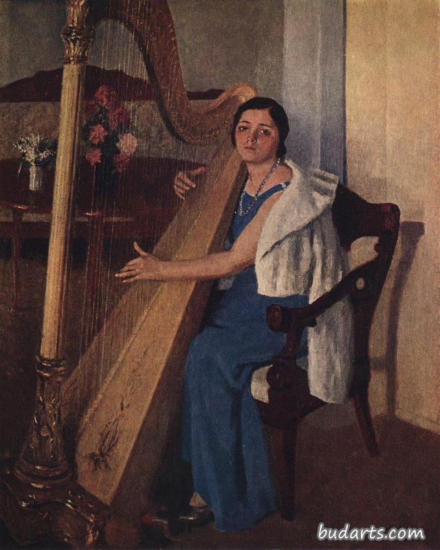 V.G.杜洛娃的肖像