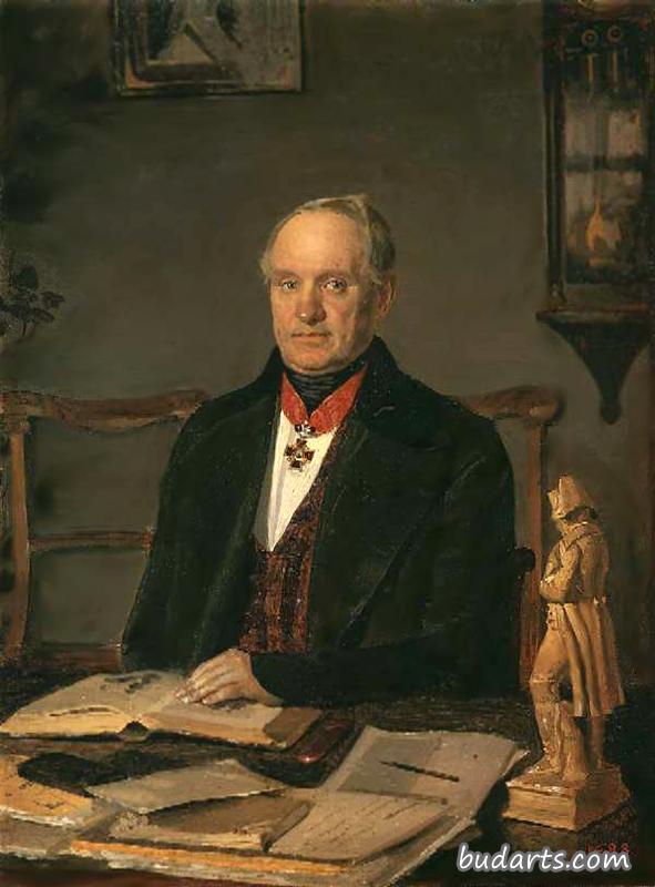 Portrait of P.V. Zhdanovich