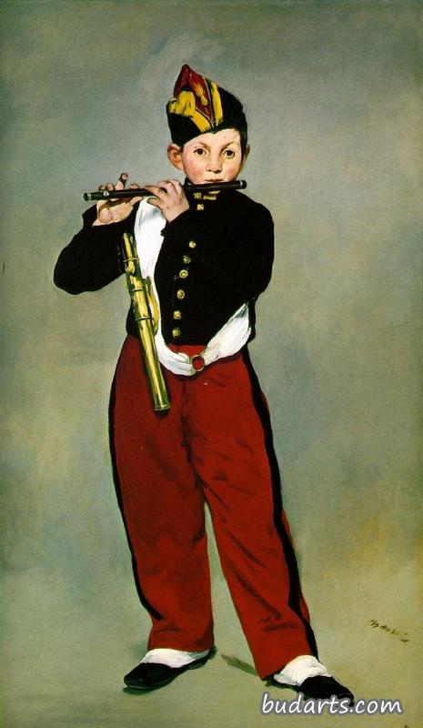 吹笛子的少年