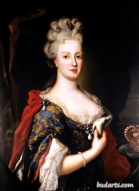 奥地利女王玛丽亚·安娜画像