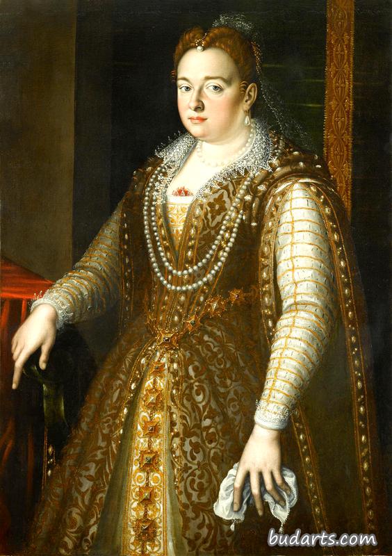 托斯卡纳大公爵夫人比安卡·卡佩罗的肖像
