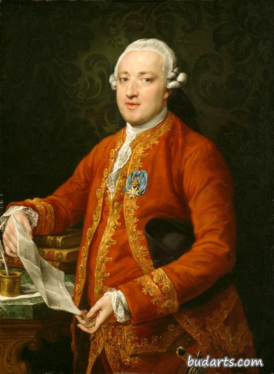 Portrait of Don José Moñino y Redondo, Conde de Floridablanca