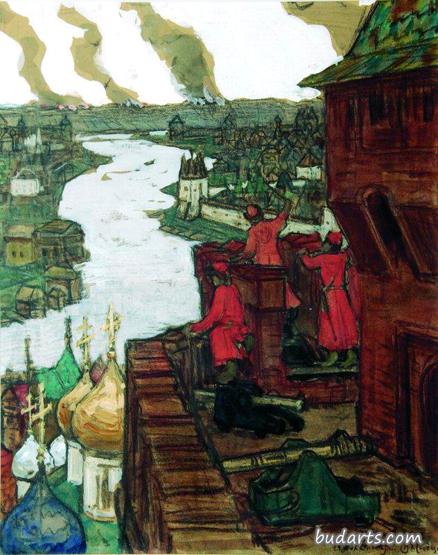 十四世纪末鞑靼人对莫斯科的进攻