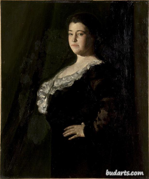 乔治安娜·戈达德·金画像
