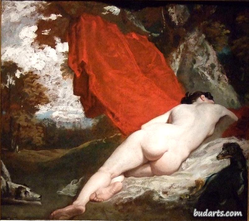 裸体躺着的女人