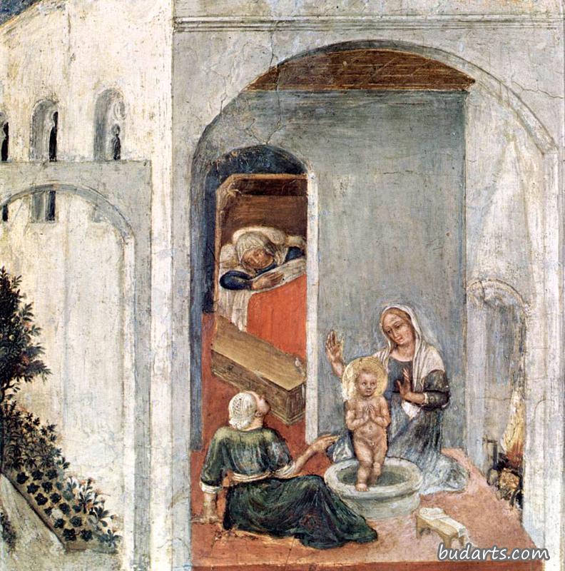 圣尼古拉斯的诞生（夸拉泰西祭坛画）