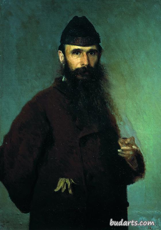 画家亚历山大·利托夫琴科的肖像