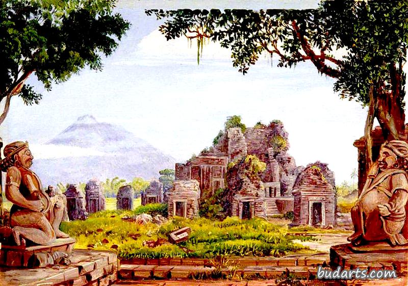 爪哇布拉姆巴南的神像和寺庙