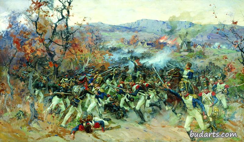 1813年8月17日斯特拉登村附近的战斗