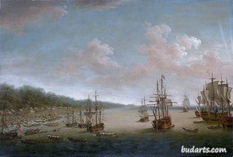 捕捉哈瓦那，1762年：登陆，6月7日