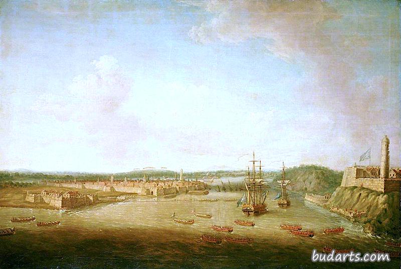 占领哈瓦那，1762年：占领该城，8月14日