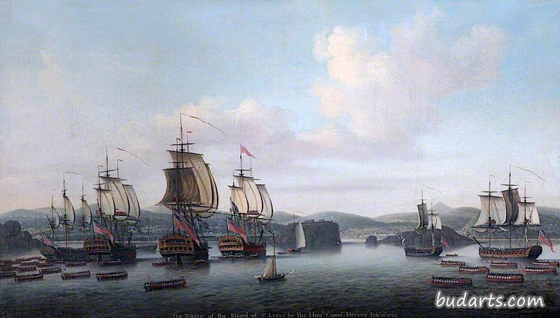 1762年2月26日占领圣卢西亚