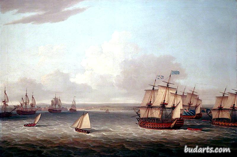 1762年8月21日，英国舰队进入哈瓦那