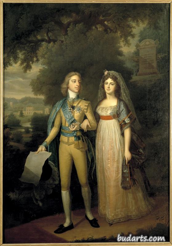 瑞典国王古斯塔夫四世·阿道夫和瑞典女王巴登公主弗雷德里卡·多洛塔·维尔赫米娜