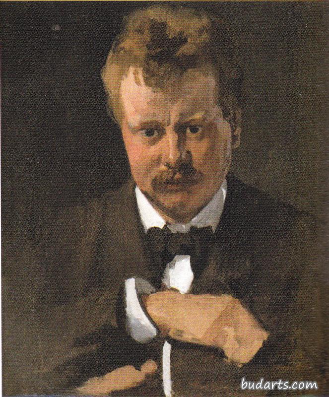 荷兰作家海因博肯的肖像