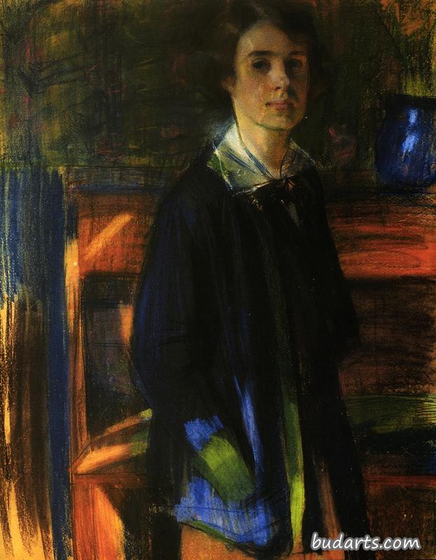 Portrait of Painter L.M. Kovalevskaya