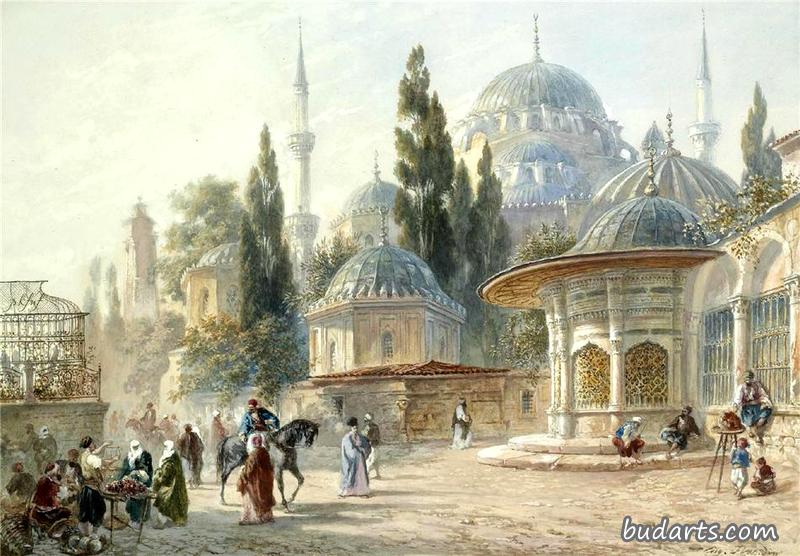 君士坦丁堡拉莱利的塞扎德清真寺