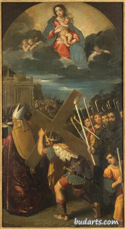 赫拉克利乌斯皇帝背着十字架去耶路撒冷