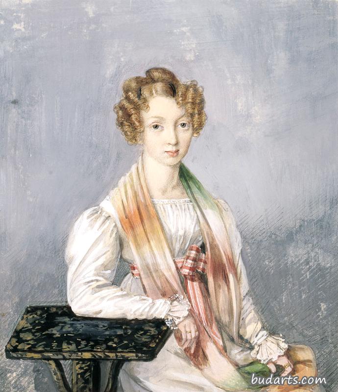 Portrait of A.A. Biryukova