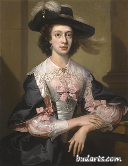 苏珊的肖像，斯托黑德的亨利·霍尔夫人