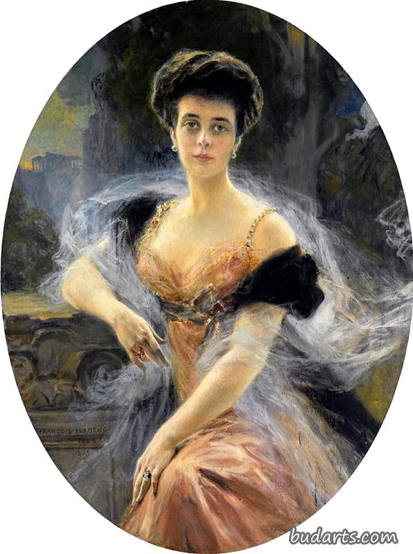 俄罗斯大公爵夫人埃琳娜·弗拉基米罗夫娜的肖像
