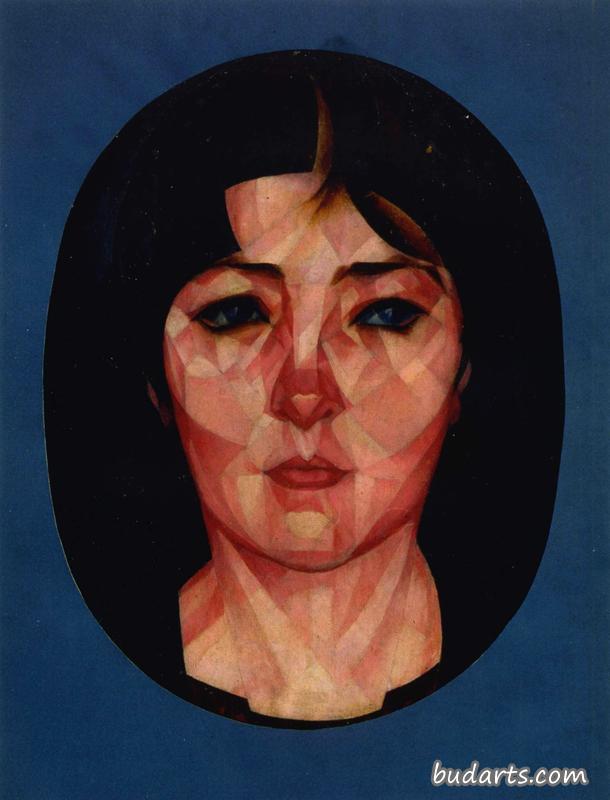 O.M.科诺诺娃肖像