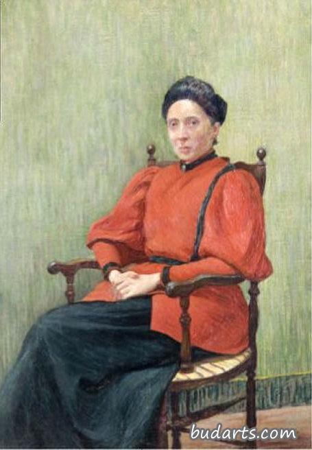德拉瓦利夫人在君士坦丁堡的肖像