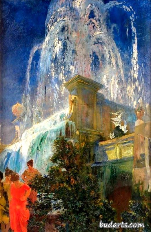罗马游戏水与喷泉