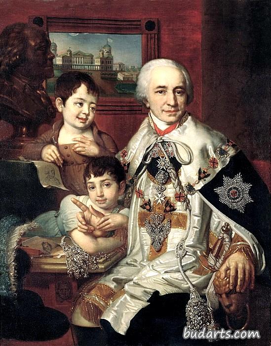 库舍列夫伯爵和他的孩子们