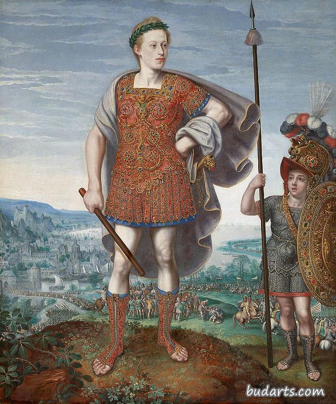 Emperor Matthias as P. Cornelius Scipio Africanus maior