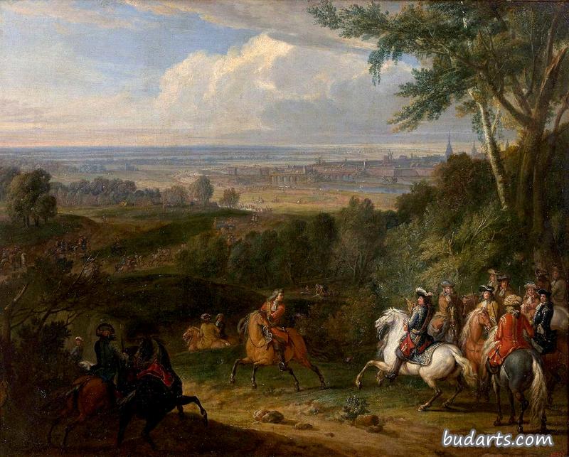 路易十四在1667年围攻杜艾时