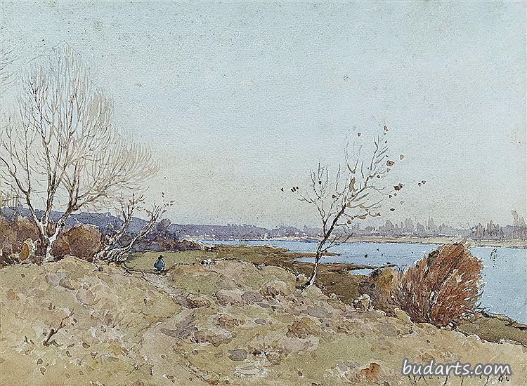 风景画，1886年