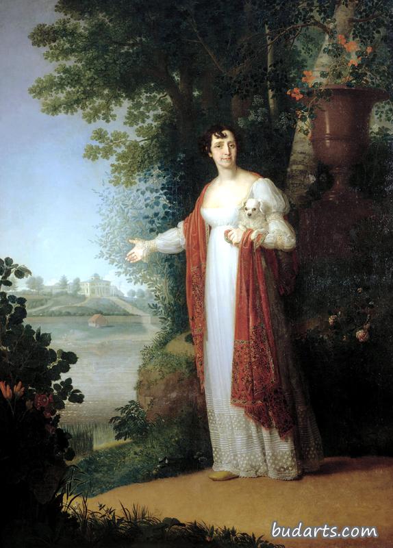达里亚·德扎维娜肖像