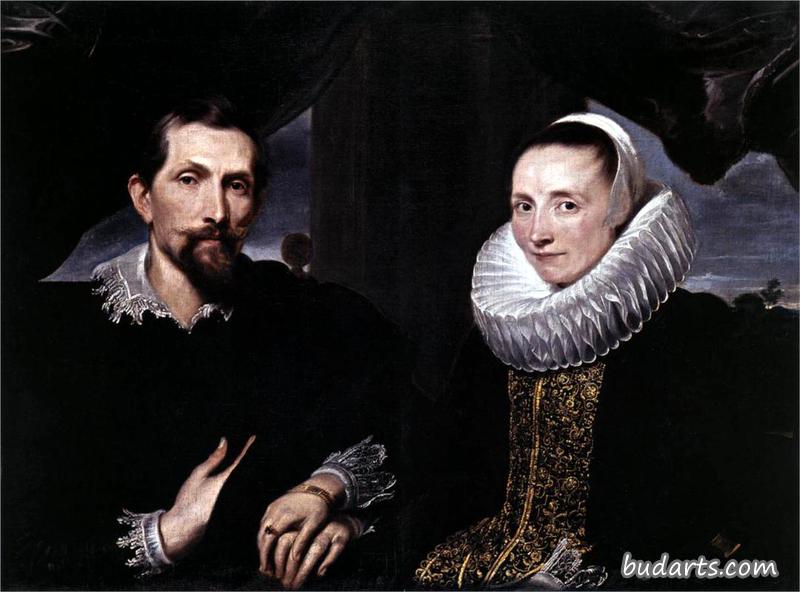 画家弗兰斯·斯奈德夫妇的双画像