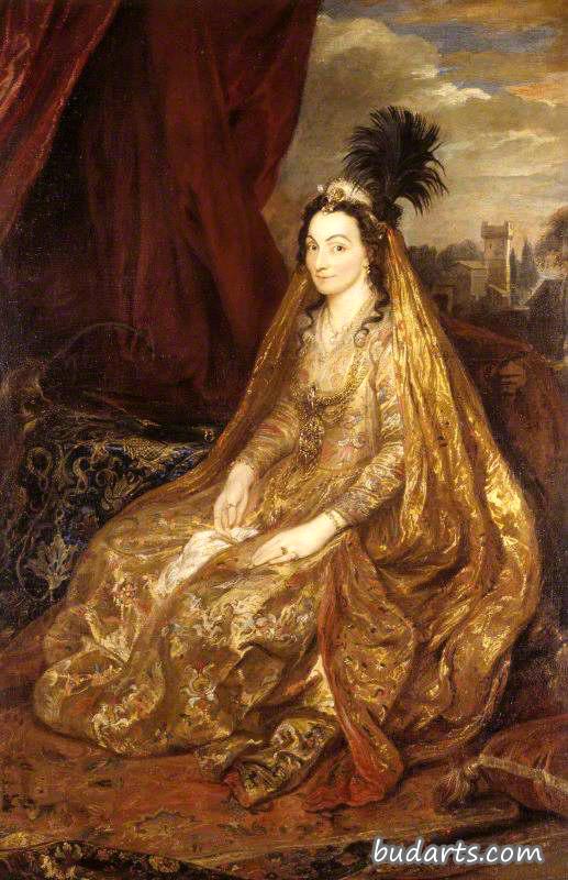 Teresia Khan (1579/1580–1668), Lady Shirley