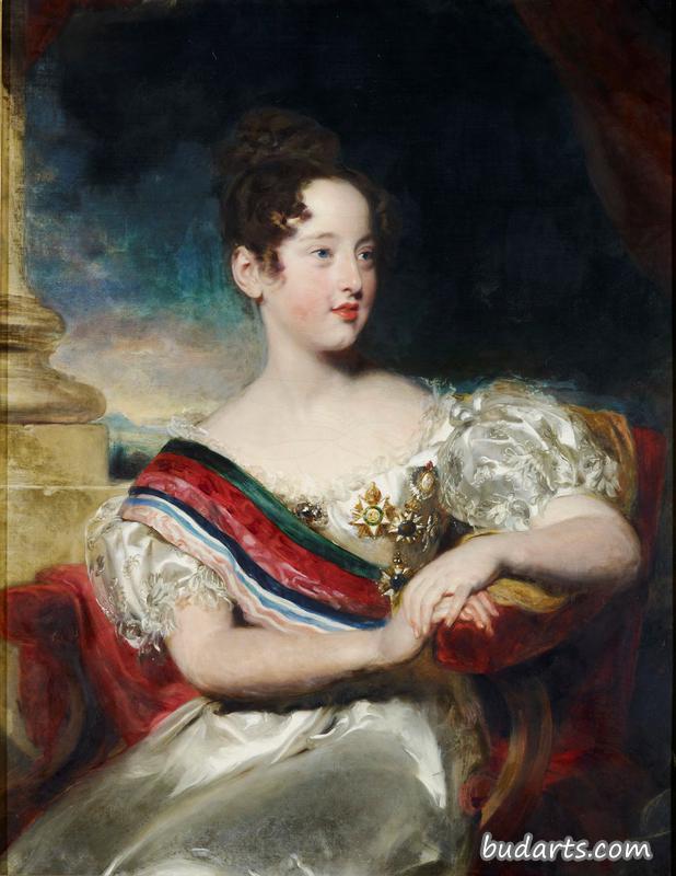 玛丽亚二世，达格洛里亚，葡萄牙女王