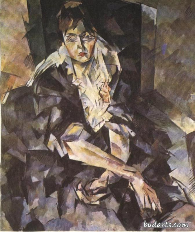Portrait of O.V. Gzovskaya