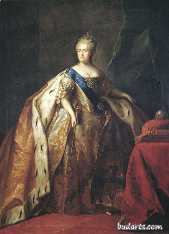 凯瑟琳二世皇后画像