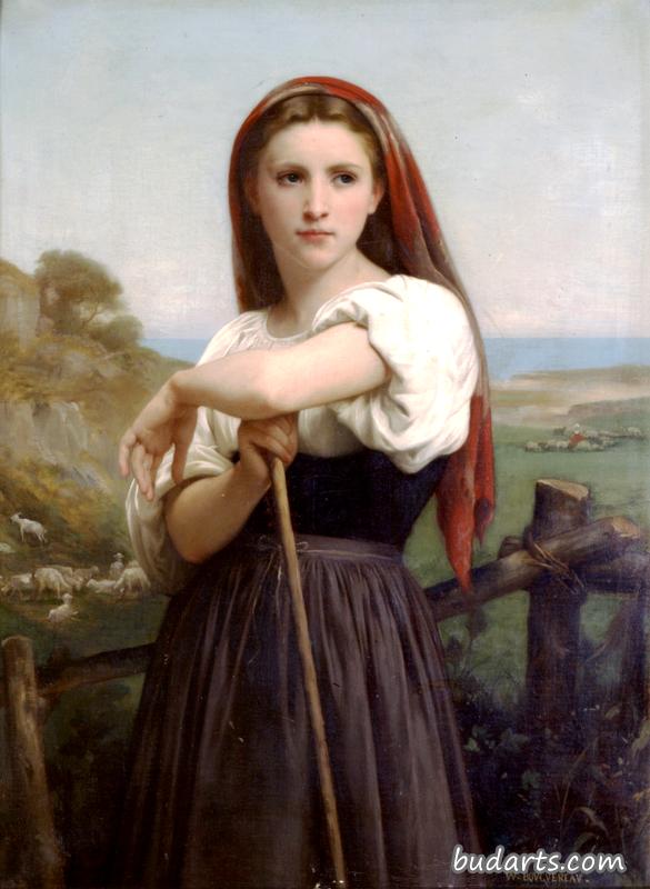 年轻的牧羊女（1868）