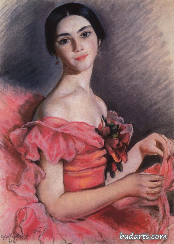 叶卡捷琳娜·海登瑞奇的红色肖像