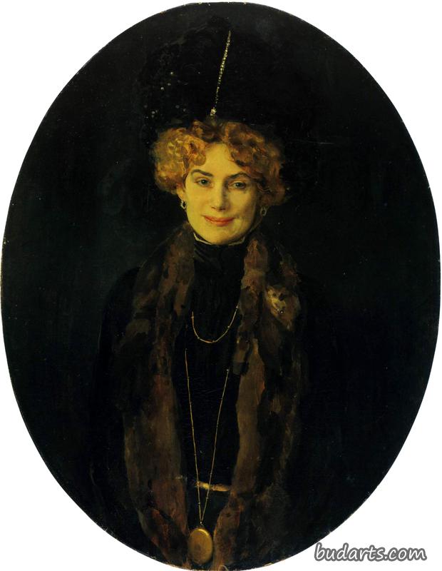 Portrait of E.M. Bogoliubova