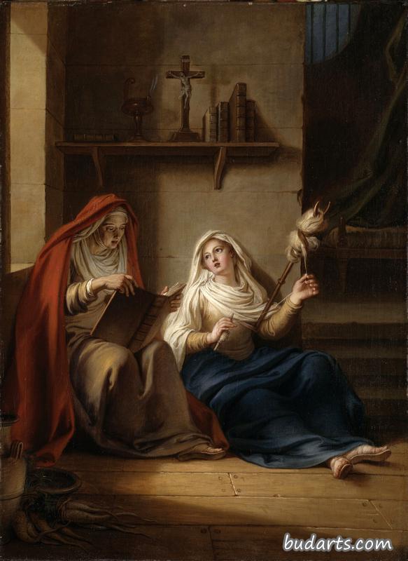 圣皮亚门和她母亲生活在外埃及