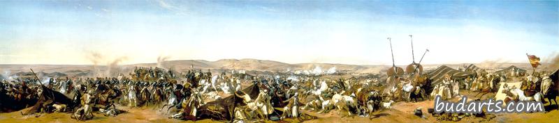 1843 年占领阿卜杜勒·卡德尔的营地