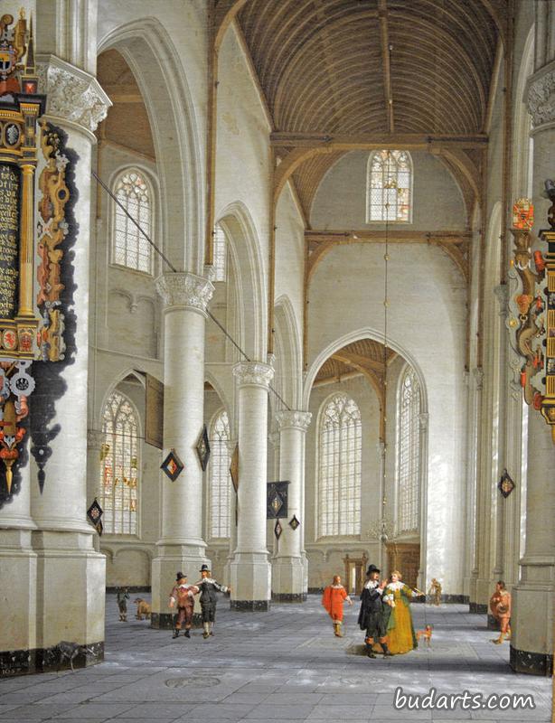 鹿特丹圣劳伦斯教堂内部
