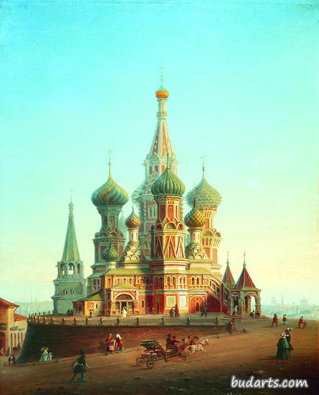 莫斯科圣巴兹尔大教堂