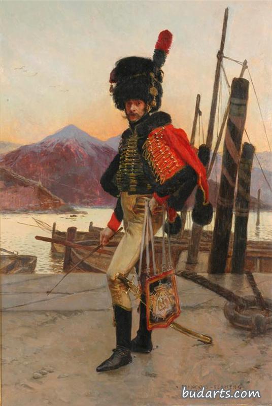 拿破仑国民警卫队“查瑟尔斯切瓦尔”团军官